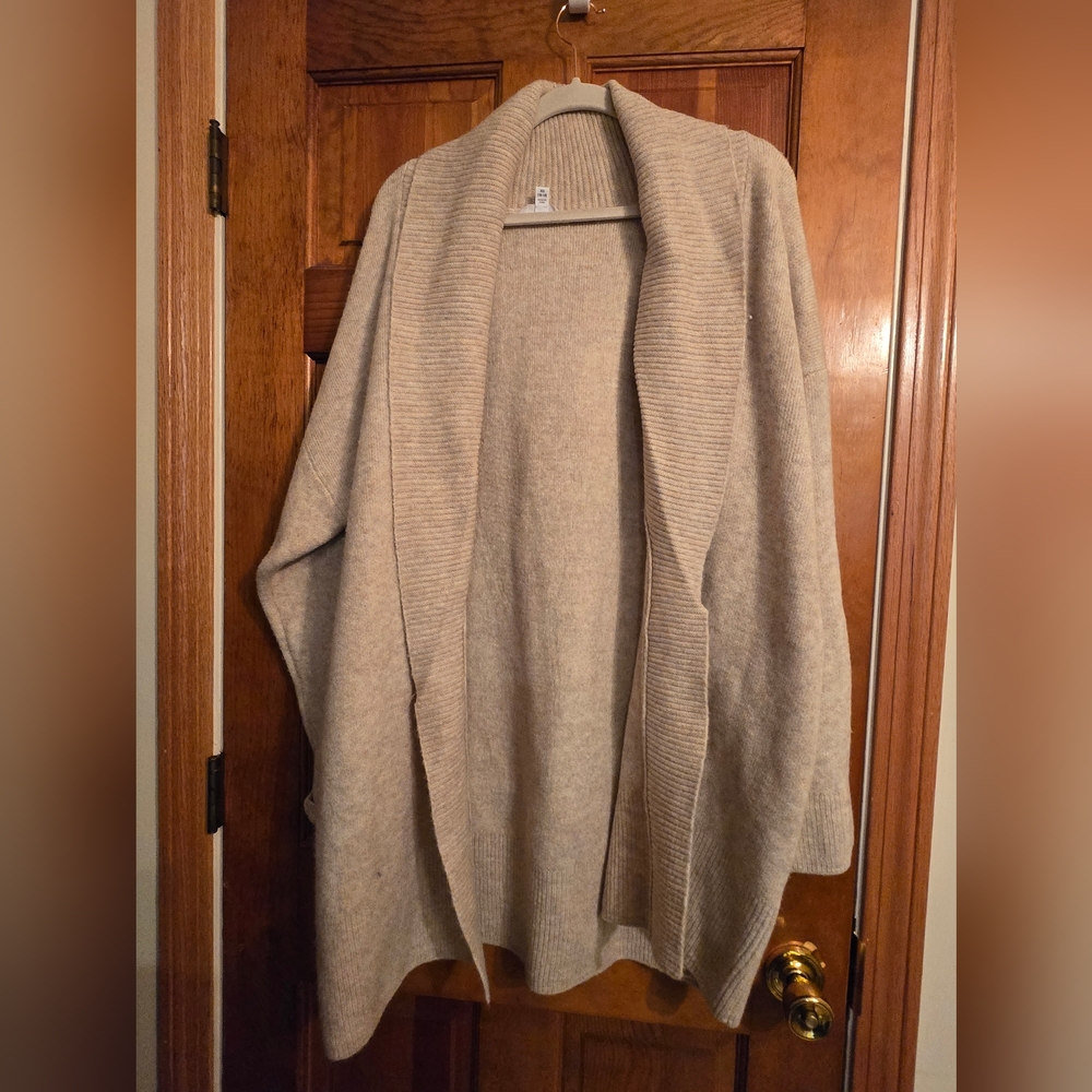 Time and Tru Thick Long Sleeve Cardigan - Picture 1 of 3